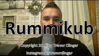 How To Pronounce Rummikub Correctly [upl. by Chretien]