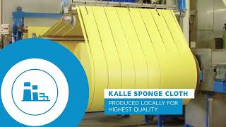 Kalle Sponge Cloth  VERSATILE HIGH QUALITY SUSTAINABLE [upl. by Veradi]