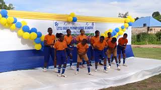 School Choir Performing at Top Class Graduation day  Little Angels Primary School Ntungamo [upl. by Illek]