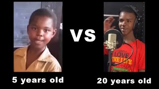 5 years old Rushawn vs 20 years old Singing quotBeautiful Dayquot [upl. by Mongeau]