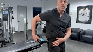 Treat Sciatica through a Theragun [upl. by Olivie]