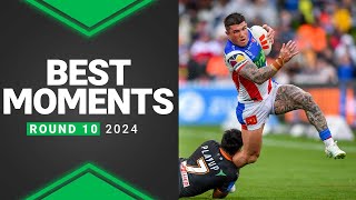 NRL 2024  Best Moments  Round 10 [upl. by Uaeb124]