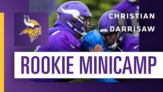 Christian Darrisaw Highlights From 2021 NFL Rookie Minicamp  Minnesota Vikings [upl. by Salangi141]