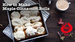 Maple Cinnamon Rolls [upl. by Eniledam951]