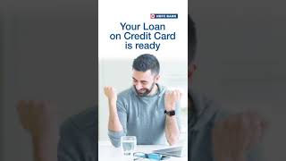 Get loan against your Credit Card with 100 Refund on Processing Fee  HDFC Bank [upl. by Anaahs798]