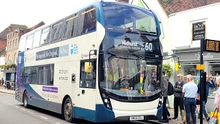 FRV  Stagecoach South Route 60  Chichester  Midhurst  11273  SN69 ZGJ  Enviro 400 MMC [upl. by Airtemad]