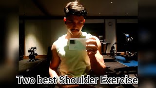 Two best Shoulder Exercise Sarojfitness [upl. by Bensky]