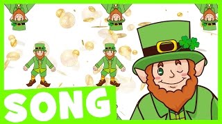 Ten Little Leprechauns  St Patricks Day Song for Kids [upl. by Fita310]