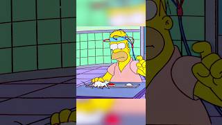 Homer vs The Smart Mouse 🤣😂 simpsons shorts [upl. by Delwin]