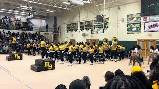 2023 Battle of the Bands HHS vs HSHS dance mix Highland Springs Battalion [upl. by Oemac]