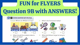 FUN for FLYERS  9B with answers [upl. by Melc54]