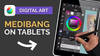 Medibang Tutorial on iPad amp Android [upl. by Vivia]