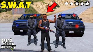 Franklin The SWAT Chief Make New SWAT Headquarter in GTA 5 [upl. by Eniroc]