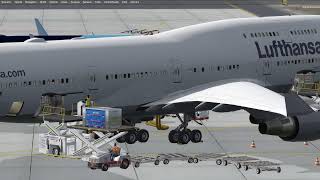 ENGM  LEPA  Oslo  Mallorca  B  747  400  V3 [upl. by Doowyah]