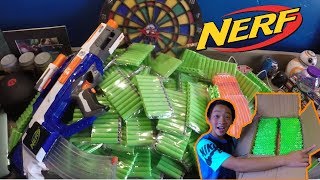 SOMEONE SENT ME 2000 NERF DARTS FOR FREE [upl. by Jen]