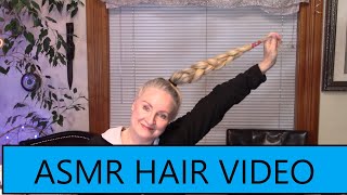 ASMR HAIR BRUSHING amp COMBING VIDEO [upl. by Adham]