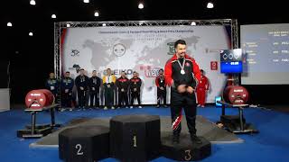 Commonwealth Powerlifting Classic Open Men 83kg [upl. by Daniyal]