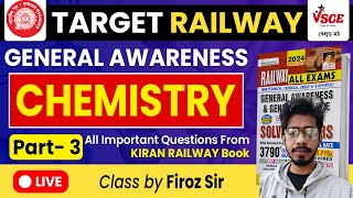 RAILWAY EXAM 202425  RRB ALPTechnician  Chemistry  RRB Group D  RRB NTPC 2024  Kiran Book PYQ [upl. by Laughton]