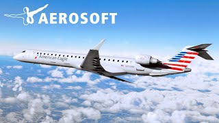 The Aerosoft CRJ 9001000 is Awesome [upl. by Neelasor]