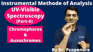 Part 6 Chromophores and Auxochromes in UVVisible Spectroscopy Dr Puspendra [upl. by Wahkuna]