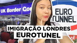 COMO FOI A MINHA EXPERIÊNCIA NA IMIGRAÇÃO DE LONDRES [upl. by Esnahc]