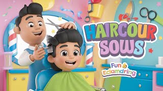 Haircut Song for Kids  Fun amp Educational Haircut Adventure with Snip Snip Snip [upl. by Langelo]