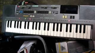 Casio MT820 Casiotone Keyboard Test [upl. by Thierry]