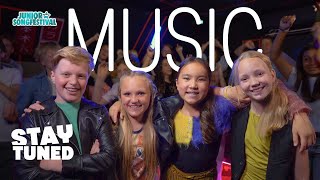 STAY TUNED  MUSIC 🎸 OFFICIAL MUSIC VIDEO  JUNIOR SONGFESTIVAL 2024 🇳🇱 [upl. by Nester124]