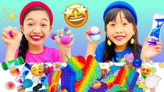 FIDGETS SWITCH UP CHALLENGE  KAYCEE amp RACHEL in WONDERLAND FAMILY [upl. by Pelage]