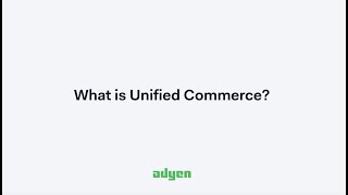 What is Unified Commerce [upl. by Ravo659]