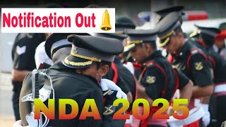 NDA 2025 Notification out [upl. by Silver]