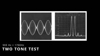 2 Tone Audio Signal For Testing The Linearity of SSB Transmitters [upl. by Hepsibah326]