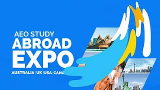 AEO Study Abroad Expo Coming Soon 🌍✨ [upl. by Albin662]