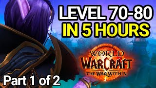 Level 7080 In 5 Hours The War Within  Part 1 of 2  Walkthrough [upl. by Eisserc143]