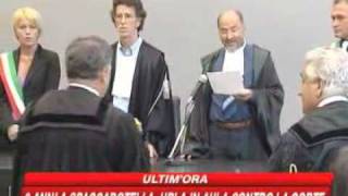 Sentenza del processo Sandri Spaccarotella condannato a 6 anni [upl. by Hurty644]