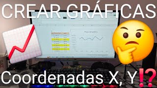 📈📉 Cómo HACER un GRÁFICO con COORDENADAS X e Y en EXCEL 2024 FÁCIL y RÁPIDO [upl. by Fae]