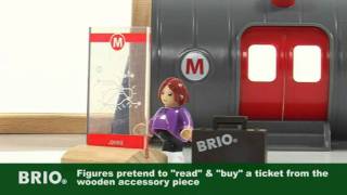 BRIO World  33513 Metro Railway Set [upl. by Lenee101]