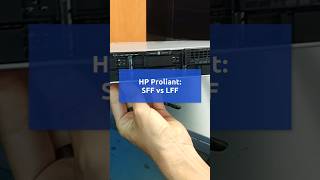 HP SFF vs LFF server hp proliant storage almacenamiento rack datacenter [upl. by Melise268]