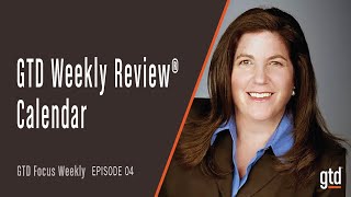 How to Plan Out Your Calendar in a GTD Weekly Review® [upl. by Yeta]