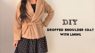 DIY How to Sew a Wool Coat with Lining [upl. by Rudich30]