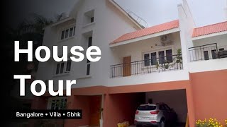 Bangalore Villa • House tour • Lifestyle [upl. by Celtic]