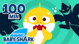 Baby Shark is afraid of Spooky Monsters  Compilation  Song and Story  Baby Shark Official [upl. by Fradin]