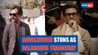 Thackeray Trailer  Nawazuddin Siddiqui Stuns As Balasaheb Thackeray  Trailer Launch [upl. by Girand]