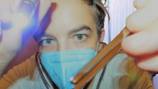 ASMR fr Visite chez le medecin check up roleplay [upl. by Lecrad]