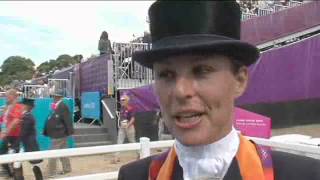 JO 2012  Interview de Adelinde Cornelissen  Equidia Life [upl. by Nilhtac622]