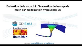 3D EAU  Évacuateur de crues de barrage [upl. by Joon]