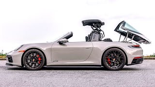 2022 Porsche 911 Targa 4 GTS  Driving Sound Exterior amp Interior [upl. by Refinne]