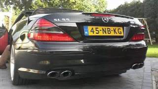 SL55 AMG engine sound Very low [upl. by Alded102]