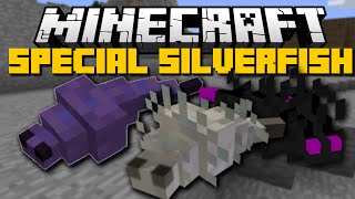 Minecraft SPECIAL SILVERFISH Poison Blinding Fishing Silverfish amp More Mod Showcase [upl. by Kellina]