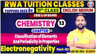 CBSE Class 11 Chemistry Chapter 3  Classification of Elements And Periodicity in Properties [upl. by Andrus]